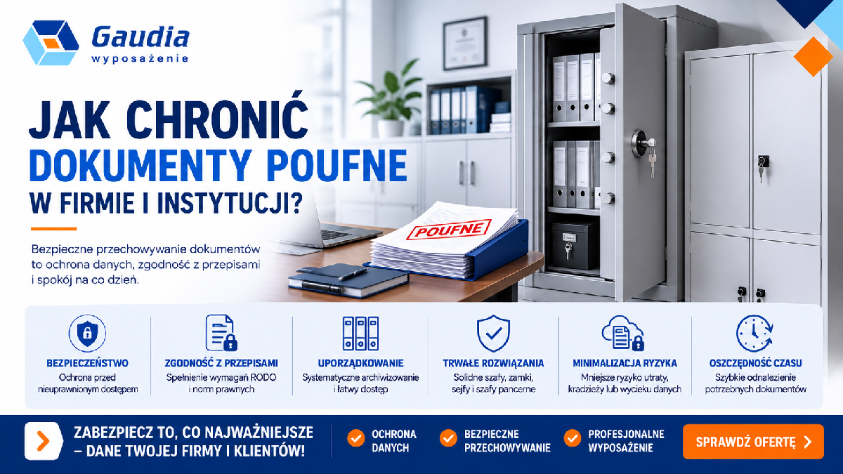 Jak chronić dokumenty poufne w firmie i instytucji?
